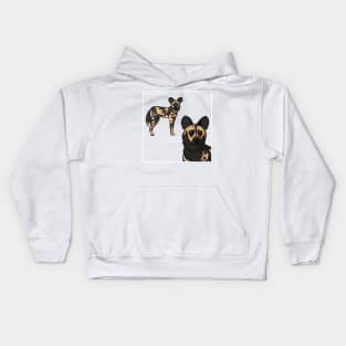 Wild Dog Science Kids Hoodie